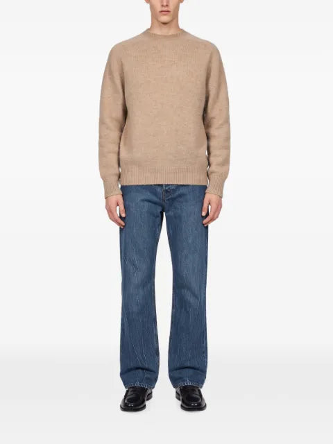 Another Aspect crew-neck knitted sweater