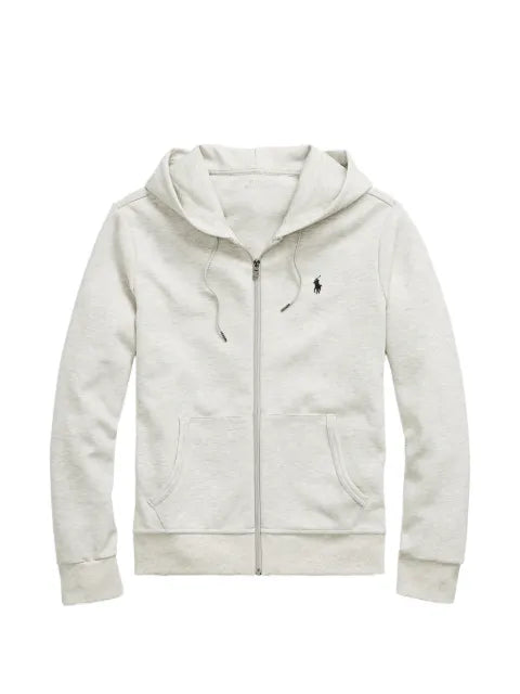 Polo Ralph Lauren embroidered-logo zip-up hoodie