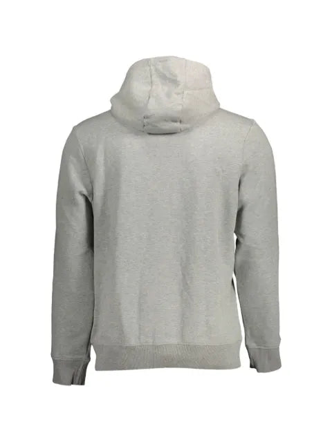 Napapijri logo-embroidered drawstring hoodie