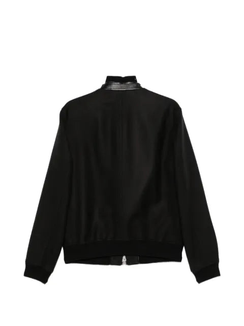 TOM FORD double splittable light wool bomber jacket