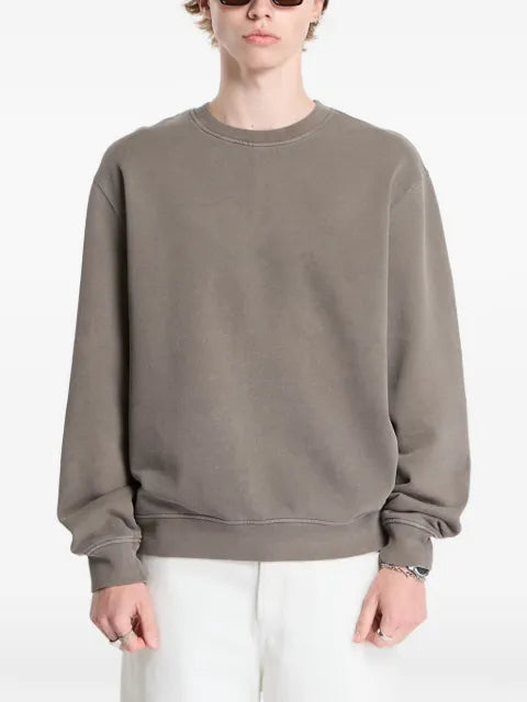 A.P.C. logo-print crew-neck sweater