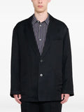 ssstein single-breasted twill jacket