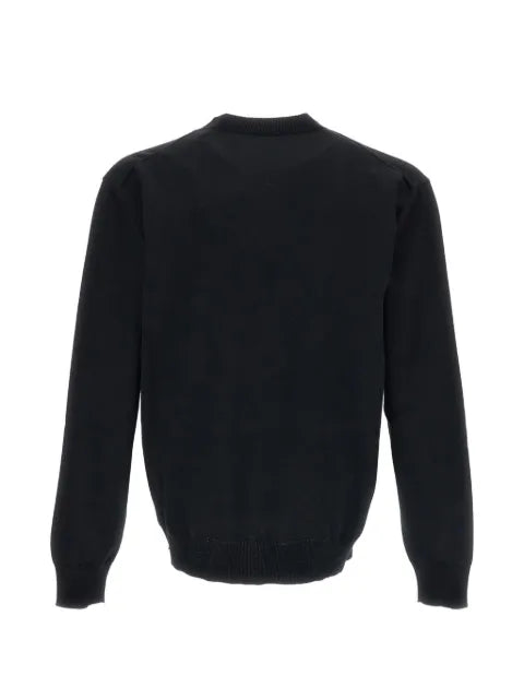 Givenchy sweater in knit with Givenchy Paris pearl embroidery