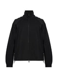 Emporio Armani full-zip sweatshirt in lyocell blend interlock jersey