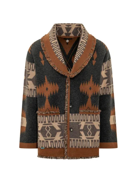 Alanui Icon jacquard cardigan