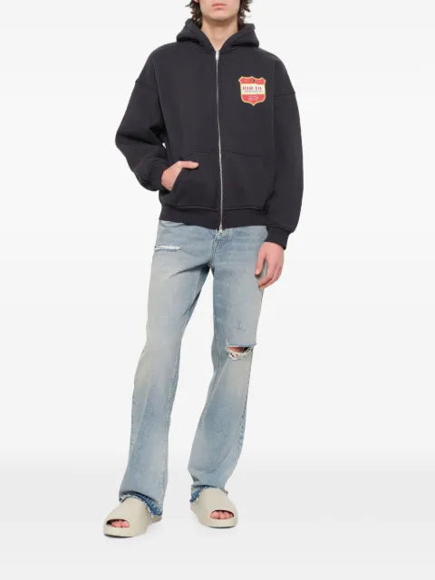 RHUDE Filtaro Crest zip-up hoodie