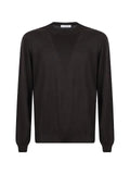 Cruciani crew-neck knitted sweater
