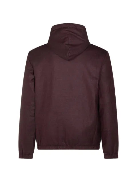 Marco Pescarolo hooded zip-up jacket
