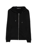 Karl Lagerfeld zip-up drawstring hoodie