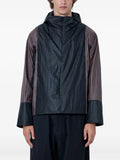Kiko Kostadinov crinkled colour-block jacket