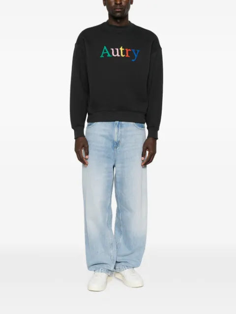 Autry logo-embroidered sweatshirt