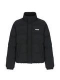 Moschino logo-print padded jacket