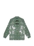 CLOT graphic-print frog-fastening bomber jacket