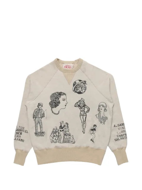 Samuel Zelig Duffle graphic-print sweatshirt
