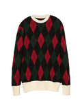 LC23 Rombo argyle sweater