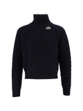 Shirtaporter cable-knit cut-out sweater