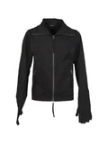Troubled Waters high-neck gloved jacket