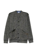 Junya Watanabe patchwork-detail button-up cardigan