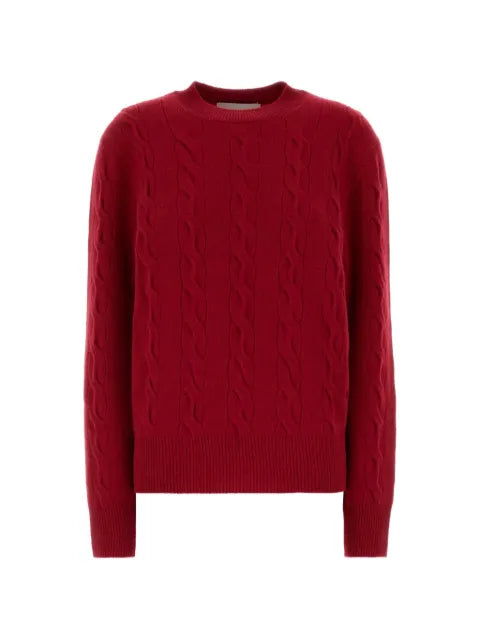 AMI Paris cable-knit sweater
