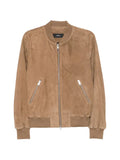 Arma suede bomber jacket