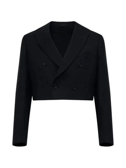 Comme des Garçons Homme Plus cut-out double-breasted blazer