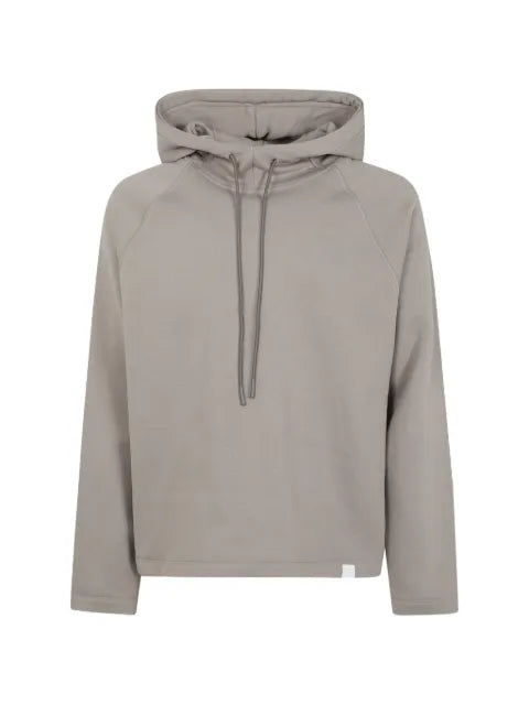 WOC raglan-sleeve drawstring hoodie