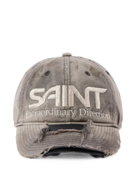 SAINT MXXXXXX distressed baseball cap