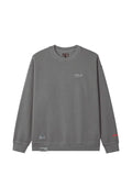 izzue logo-print cotton sweatshirt