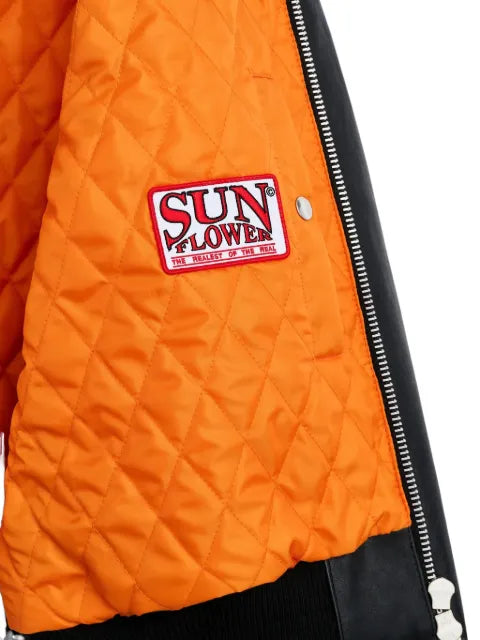 Sunflower Flight leather jacket