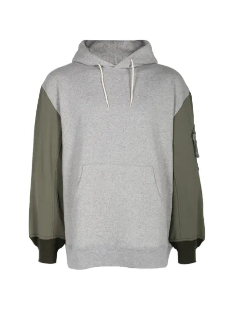 Comme des Garçons Homme MA1 panelled hoodie