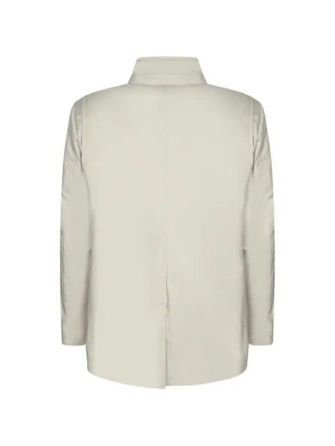 Moorer high-neck button-up jacket