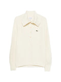 Lacoste ribbed-knit high-neck sweater