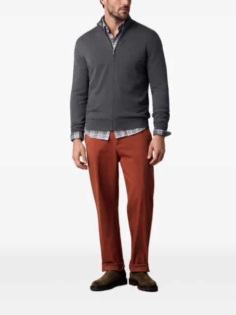 Brooks Brothers mock-neck cardigan