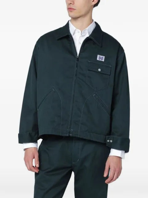 Needles zip-up shirt jacket