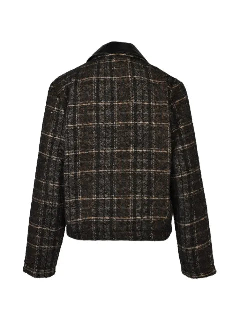 AV Vattev detachable-collar wool jacket