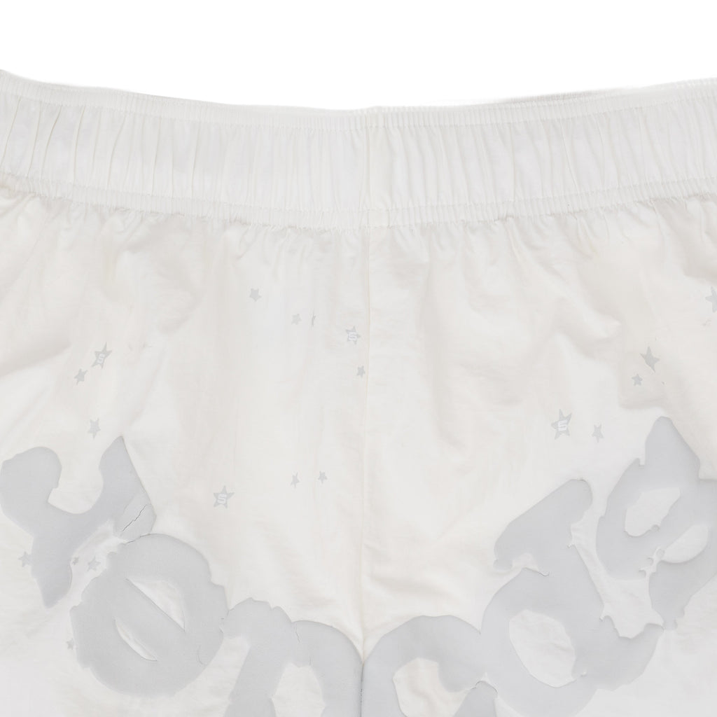 White OG Web Double Layer Shorts