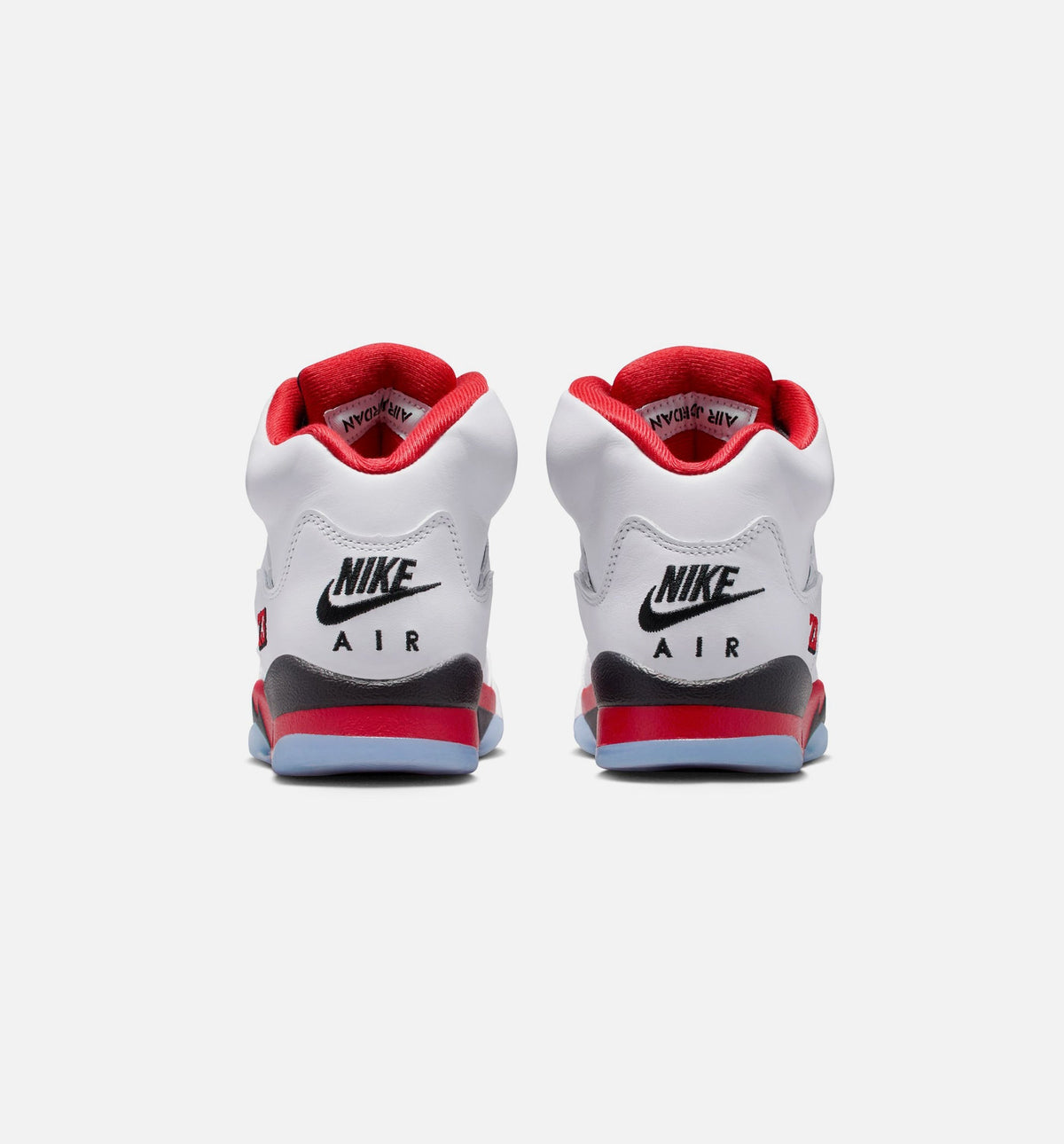 Air Jordan 5 Retro "Fire Red" Big Kids' Shoe – White/Fire Red/Black