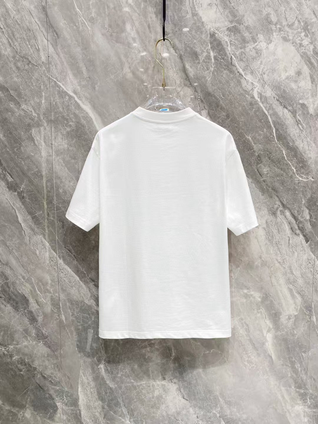AMIRI Quatrefoil MA Symmetric Graphic Short‑Sleeve Tee