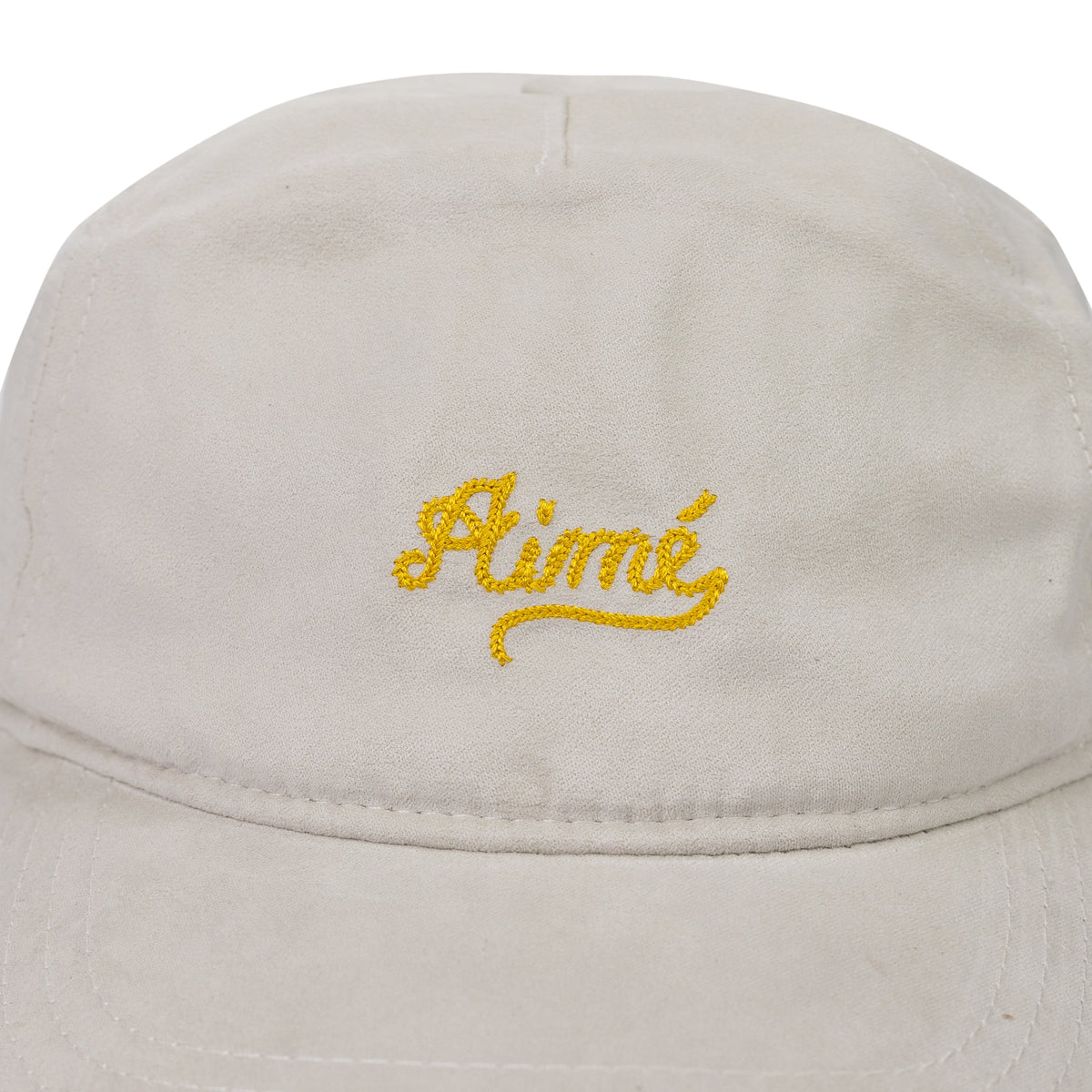 Grey Chain Stitch Cap