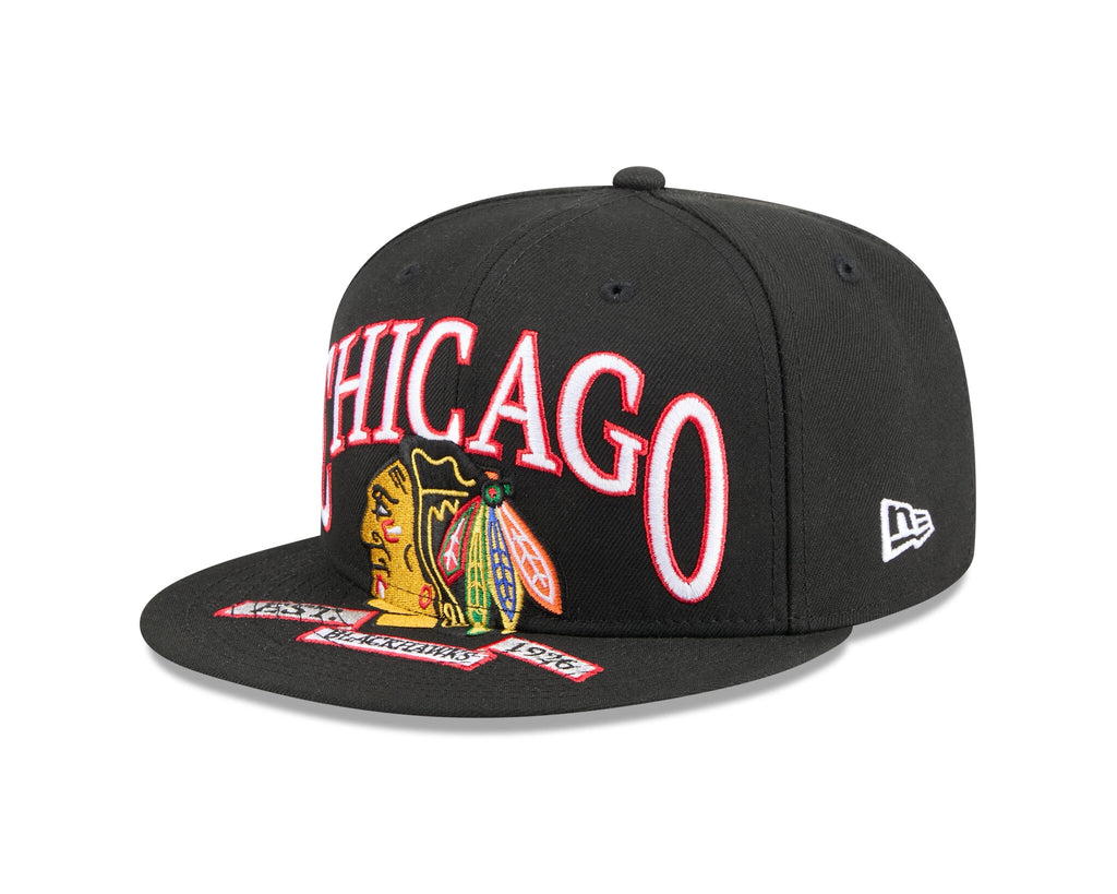 New Era 5950 Chicago Blackhawks Oversized Fitted Hat