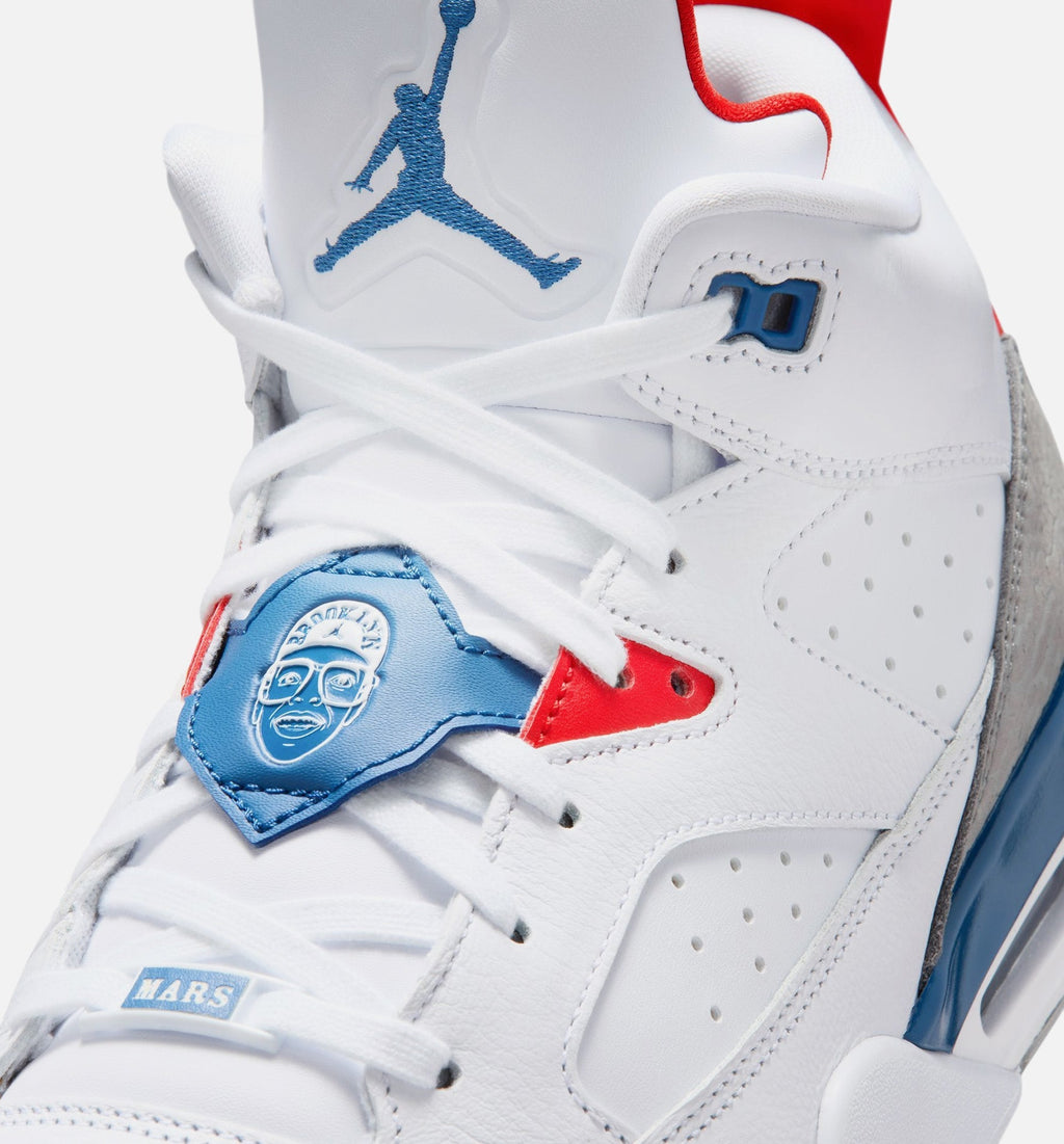 Son of Mars Low Men's Lifestyle Shoe – White/Varsity Red/Light Smoke Grey/True Blue