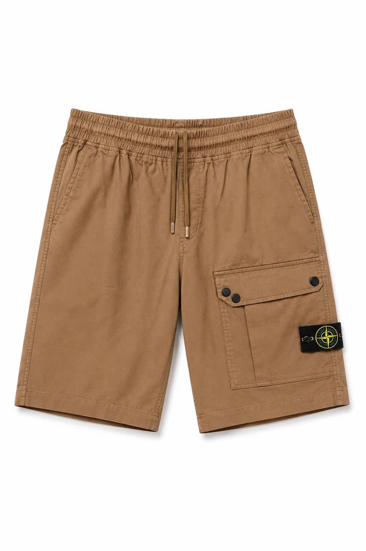 Stone Island Cargo Short — Laurel Green