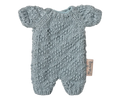 Knitted suit, Micro - Blue