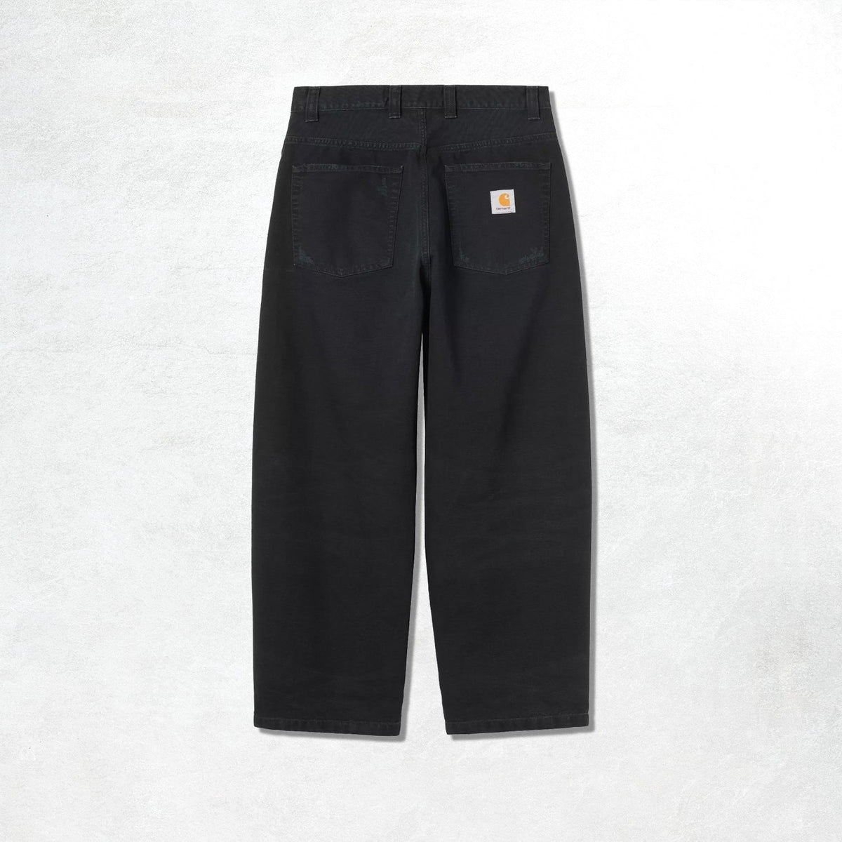 Carhartt WIP Brandon Pant: Black Grind Wash