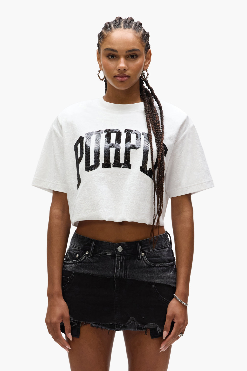Varsity Cropped Tee