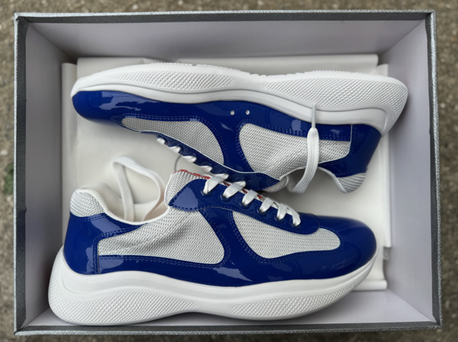 Patent Leather Sneakers – Low-Top Trainer
