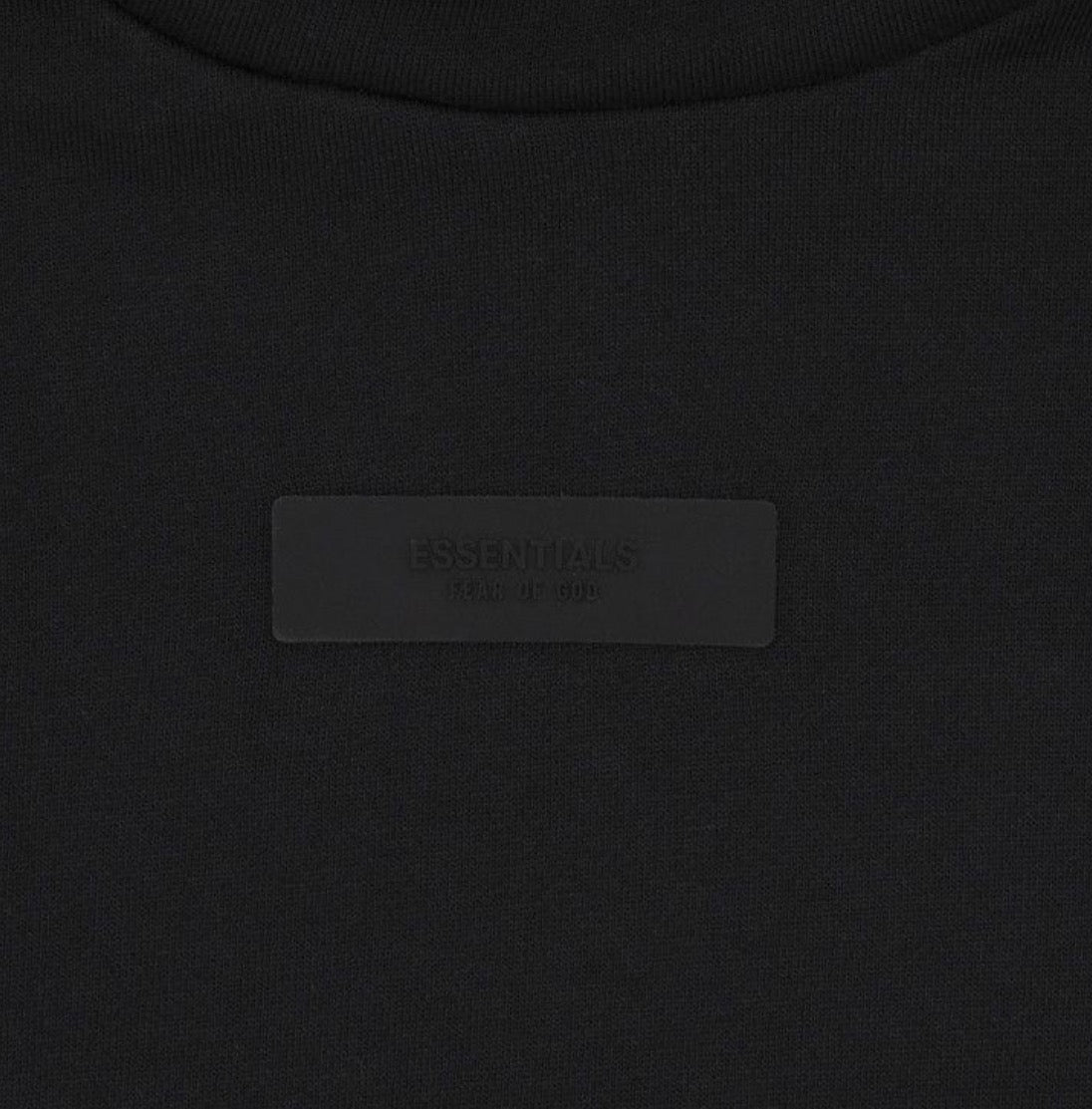 Fear For God Essentials Hoodie Jet Black