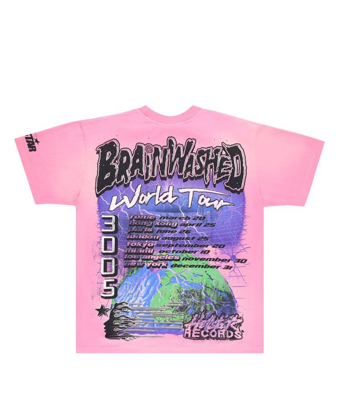Hellstar Brainwashed T-Shirt Pink