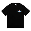 Rhude T-shirt Micro Logo Letter Badge Printed Short Sleeve T-shirt