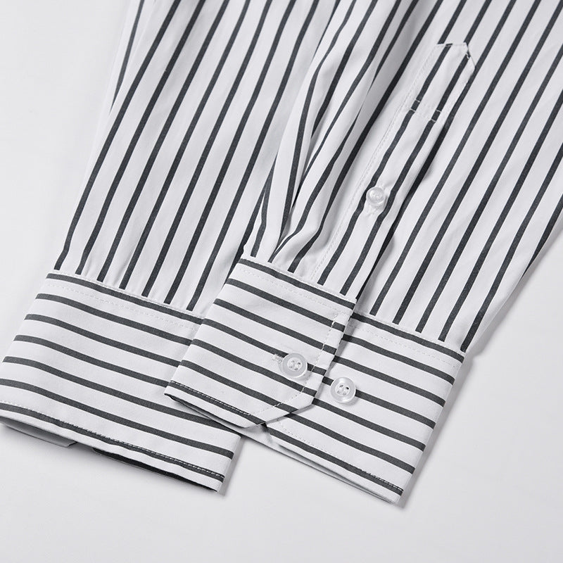 Classic Four-Bar Striped Dress Shirt - 100% Cotton Made in Japan | Thom Browne
